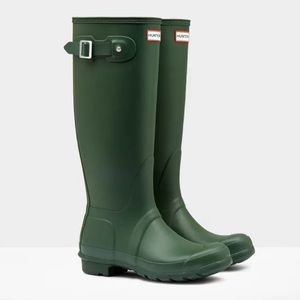 Hunter Original Tall Rain Boots Hunter Green